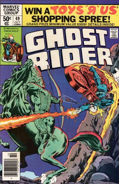Ghost Rider, Vol. 1 The Wrath of the Manitou! |  Issue#49B | Year:1980 | Series: Ghost Rider | Pub: Marvel Comics |