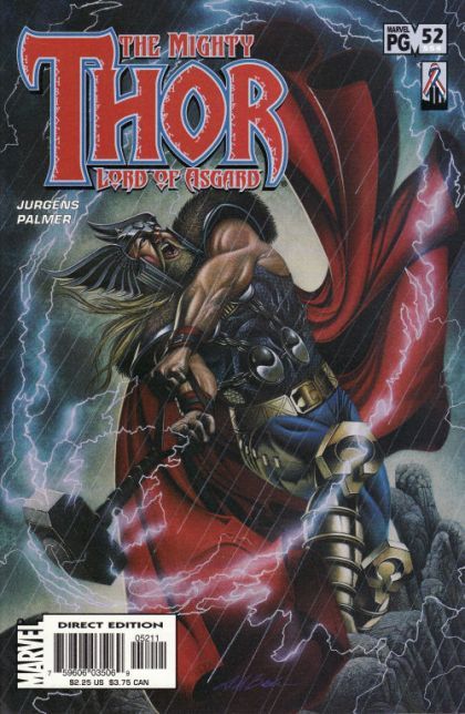 Thor, Vol. 2 Realization |  Issue#52A | Year:2002 | Series: Thor | Pub: Marvel Comics | Direct Edition