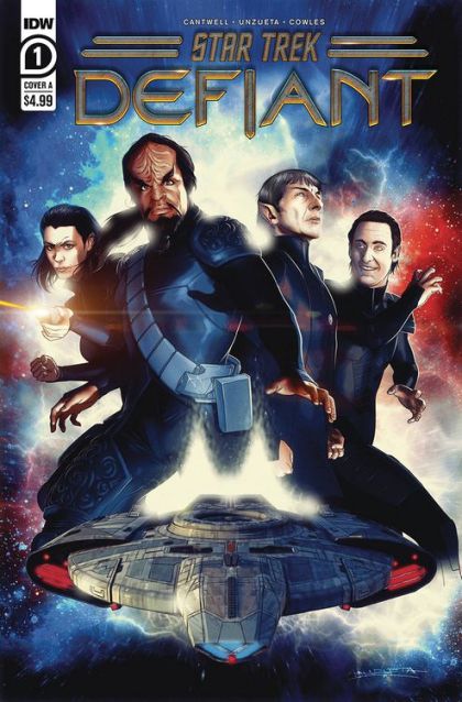 Star Trek: Defiant  |  Issue#1A | Year:2023 | Series: Star Trek | Pub: IDW Publishing | Angel Unzueta Regular