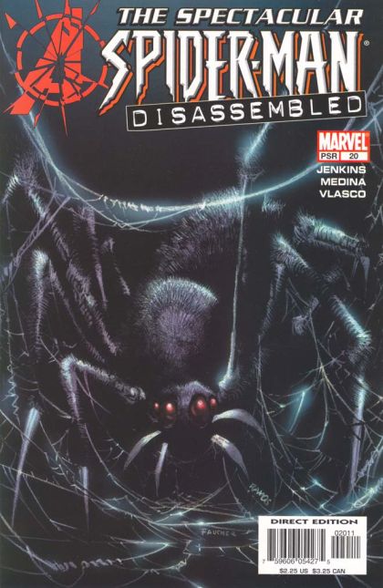 The Spectacular Spider-Man, Vol. 2 Avengers Disassembled - Changes, Part 4 |  Issue#20A | Year:2004 | Series: Spider-Man | Pub: Marvel Comics | Humberto Ramos Regular