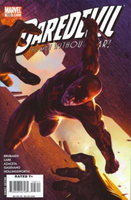 Daredevil, Vol. 2 Without Fear, Part Four |  Issue#103A | Year:2008 | Series: Daredevil | Pub: Marvel Comics | Direct Edition