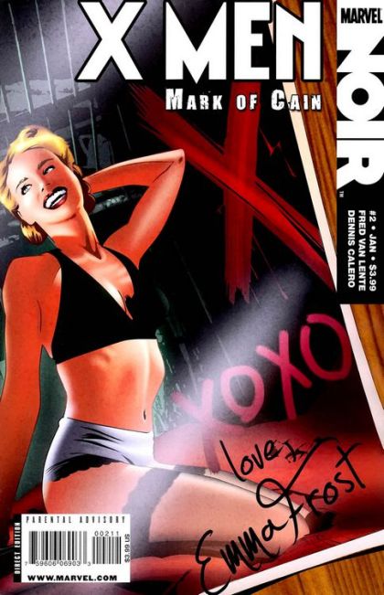 X-Men Noir: Mark of Cain  |  Issue#2A | Year:2010 | Series:  | Pub: Marvel Comics | Dennis Calero Regular Cover