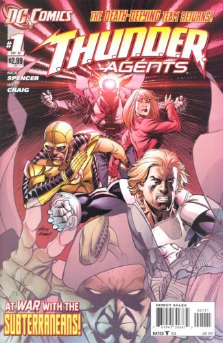 T.H.U.N.D.E.R. Agents, Vol. 4 Uprising |  Issue#1 | Year:2011 | Series: T.H.U.N.D.E.R. Agents | Pub: DC Comics |