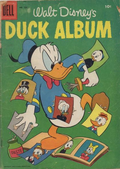 Walt Disney's Duck Album  |  Issue#726 | Year:1956 | Series:  | Pub: Dell Publishing Co. | 1st Printing
