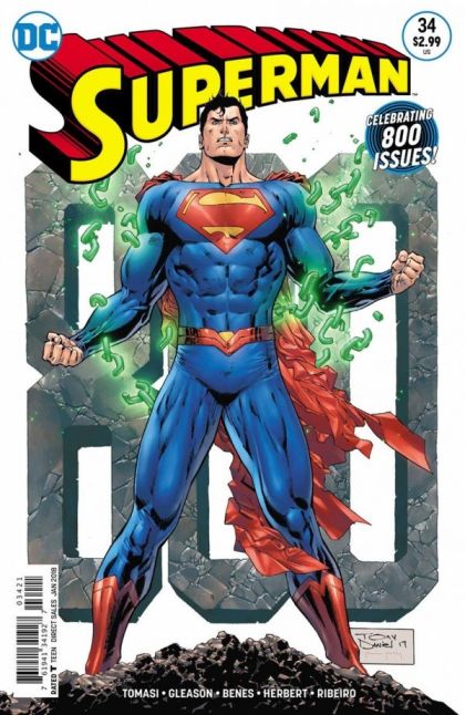 Superman, Vol. 4 Imperius Lex, Part Two: Fire and Furies |  Issue#34B | Year:2017 | Series: Superman | Pub: DC Comics