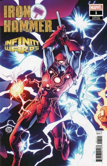 Infinity Warps: Iron Hammer Infinity Wars - Journey Into Suspense! |  Issue#1B | Year:2018 | Series:  | Pub: Marvel Comics | Variant Adam Kubert Connecting Cover