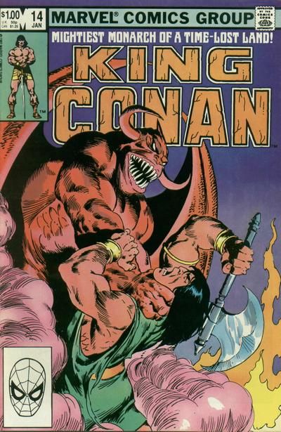 King Conan / Conan the King Kings Of Fire And Darkness |  Issue#14A | Year:1983 | Series: Conan | Pub: Marvel Comics |