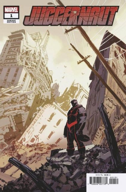 Juggernaut, Vol. 3 Picking Up the Pieces |  Issue#1E | Year:2020 | Series:  | Pub: Marvel Comics | Variant Ron Garney Cover