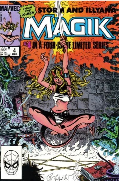 Magik, Vol. 1 Darkchild |  Issue#4A | Year:1983 | Series: Magik | Pub: Marvel Comics | Direct Edition