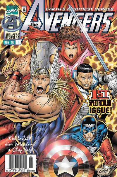 The Avengers, Vol. 2 Awaken the Thunder! |  Issue#1D | Year:1996 | Series: Avengers | Pub: Marvel Comics |