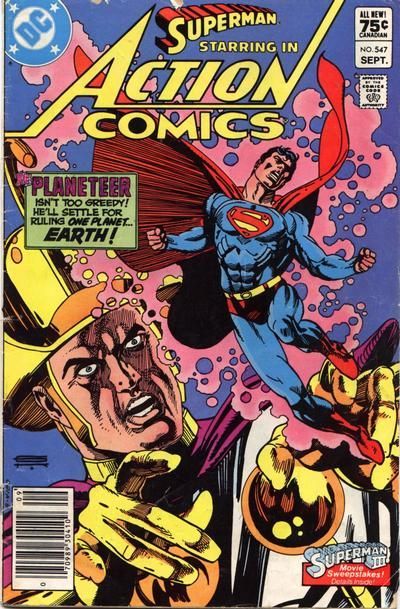 Action Comics, Vol. 1 The Reincarnation of Alexander the Great! |  Issue#547C | Year:1983 | Series:  | Pub: DC Comics |