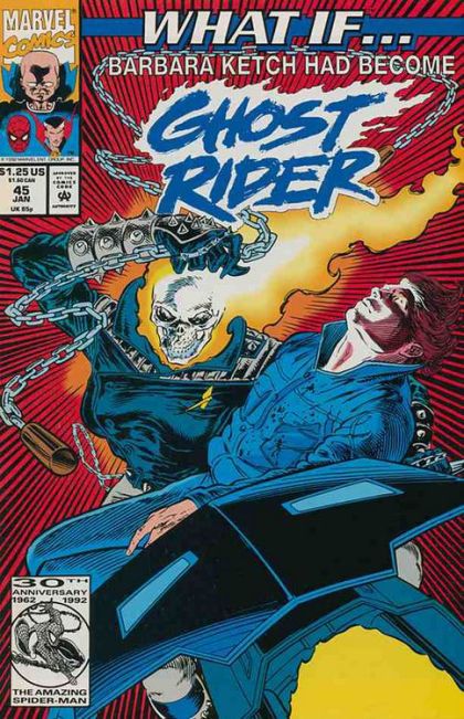 What If, Vol. 2 Barbara Ketch became Ghost Rider |  Issue#45A | Year:1992 | Series: What If? | Pub: Marvel Comics |