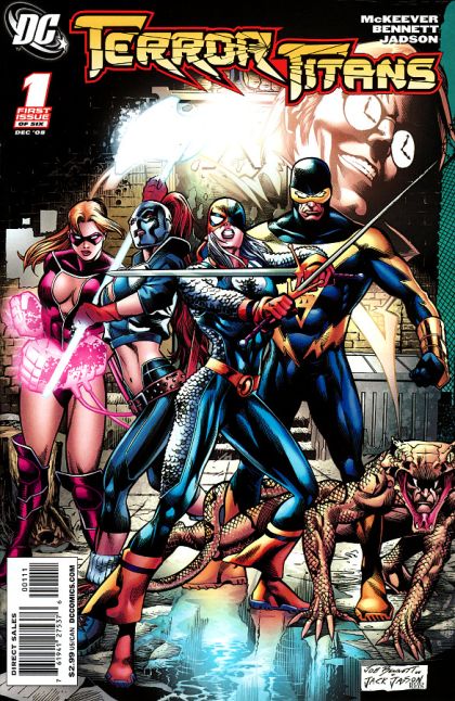 Terror Titans Terror Titans, Part One: The Basis of Optimism |  Issue#1 | Year:2008 | Series: Teen Titans | Pub: DC Comics |