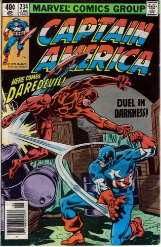 Captain America, Vol. 1 Burn, Cap, Burn! |  Issue#234B | Year:1979 | Series: Captain America | Pub: Marvel Comics |