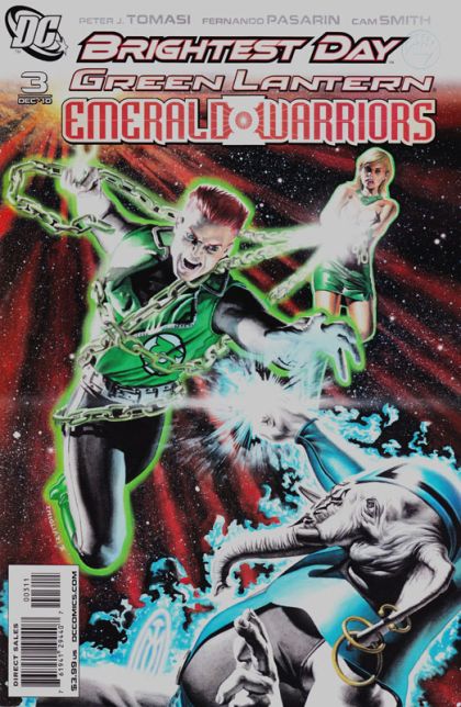Green Lantern: Emerald Warriors Brightest Day - Last Will, Lie of The Mind |  Issue#3A | Year:2010 | Series: Green Lantern | Pub: DC Comics | Rodolfo Migliari Regular Cover