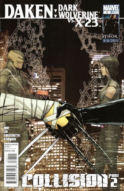Daken: Dark Wolverine Collision - Part 2 |  Issue#8 | Year:2011 | Series:  | Pub: Marvel Comics |