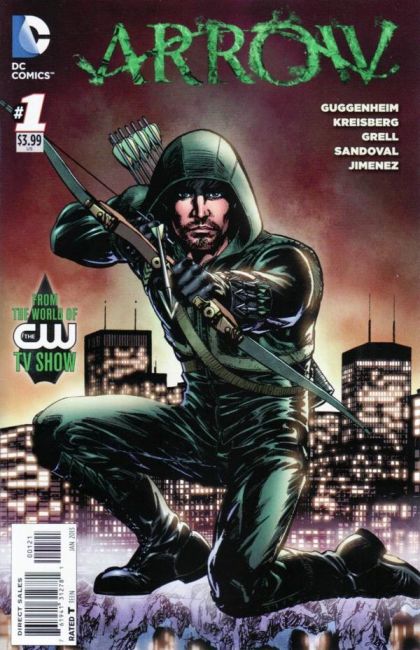 Arrow (DC Comics)  |  Issue#1C | Year:2012 | Series: Green Arrow | Pub: DC Comics | Mike Grell Variant Cover