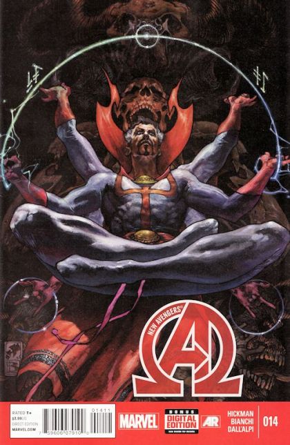 New Avengers, Vol. 3 "The Agamotto Gambit" |  Issue#14 | Year:2014 | Series: Avengers | Pub: Marvel Comics | Simone Bianchi Regular Cover