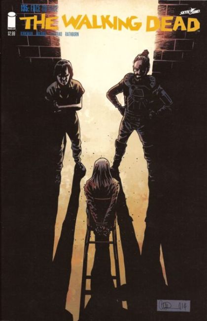 The Walking Dead Whispers Into Screams, Face to Face |  Issue#135 | Year:2014 | Series: The Walking Dead | Pub: Image Comics | Regular Charlie Adlard & Dave Stewart Cover