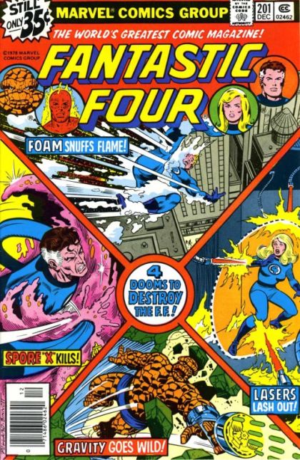 Fantastic Four, Vol. 1 Home, Deadly Home! |  Issue#201B | Year:1978 | Series: Fantastic Four | Pub: Marvel Comics | Newsstand Edition