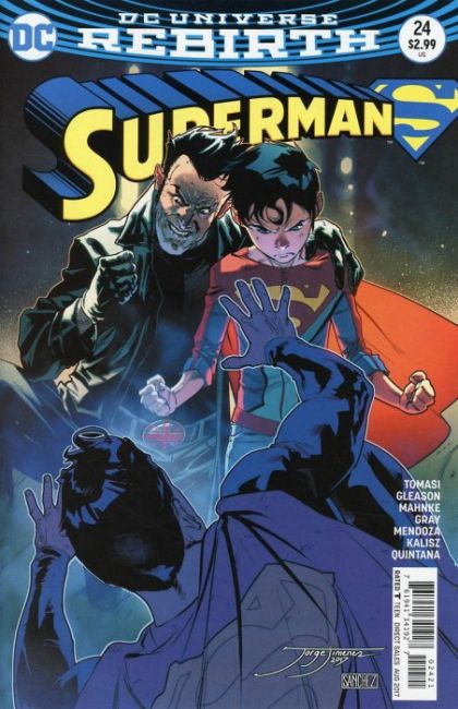 Superman, Vol. 4 Black Dawn, Chapter 5 |  Issue#24B | Year:2017 | Series: Superman | Pub: DC Comics | Jorge Jimenez Variant