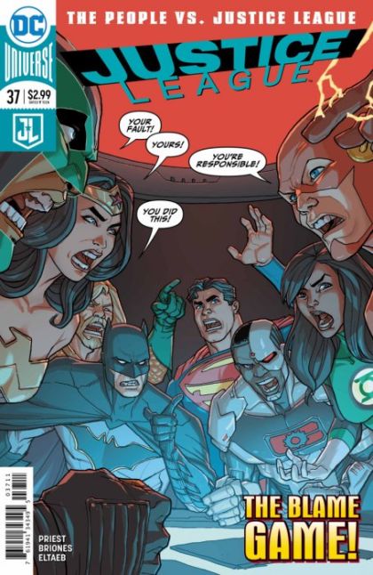 Justice League, Vol. 2 The People Vs The Justice League, Fan Mail |  Issue#37A | Year:2018 | Series: Justice League | Pub: DC Comics | Regular Pete Woods Cover