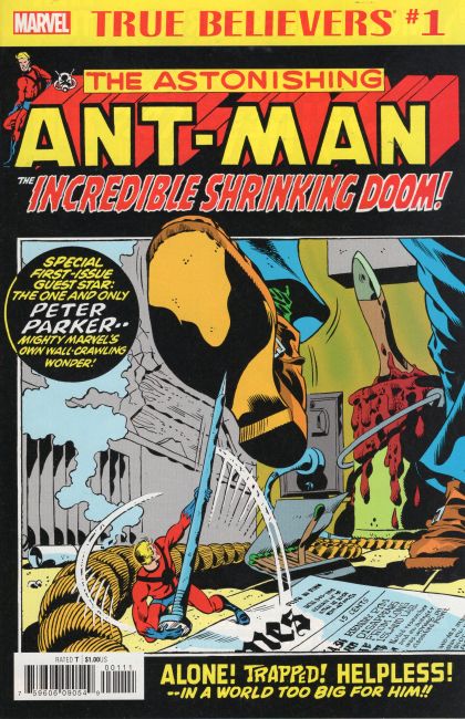 True Believers: Ant-Man - Incredible Shrinking Doom  |  Issue#1 | Year:2018 | Series:  | Pub: Marvel Comics |