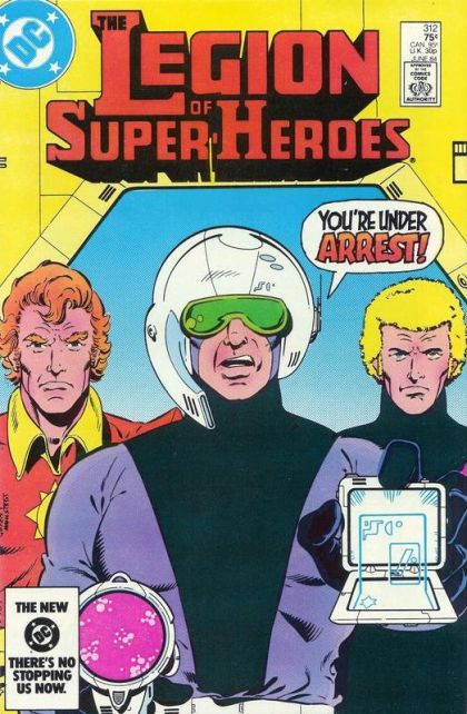 Legion of Super-Heroes, Vol. 2 Good Cop, Bad Cop? |  Issue#312A | Year:1984 | Series: Legion of Super-Heroes | Pub: DC Comics |