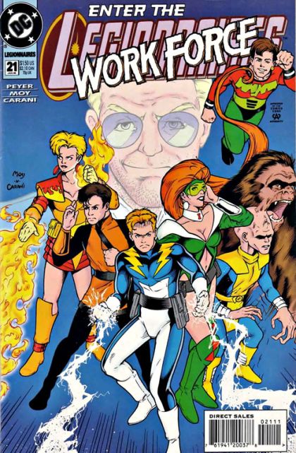 Legionnaires Enter the Workforce |  Issue#21 | Year:1994 | Series: Legionnaires | Pub: DC Comics |