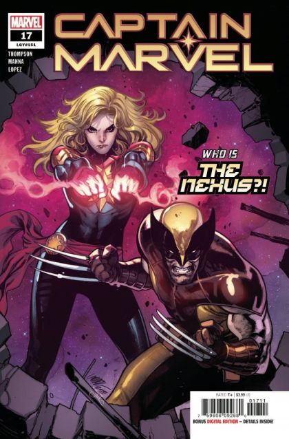 Captain Marvel, Vol. 11 Game Night |  Issue#17A | Year:2020 | Series: Captain Marvel | Pub: Marvel Comics | Pepe Larraz Regular