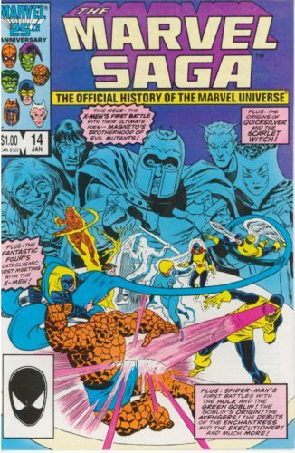 The Marvel Saga  |  Issue#14A | Year:1987 | Series:  | Pub: Marvel Comics | Direct Edition