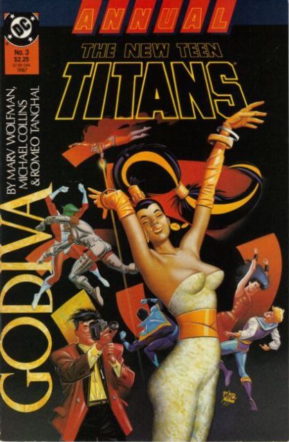 The New Teen Titans, Vol. 2 Annual The Lady's Name Is...Godiva |  Issue#3 | Year:1987 | Series: Teen Titans | Pub: DC Comics |