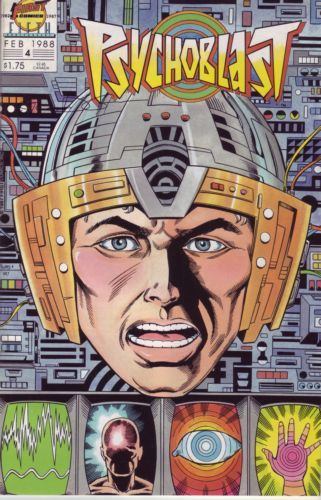 Psychoblast Brain Capers |  Issue#4 | Year:1988 | Series:  | Pub: First Comics |