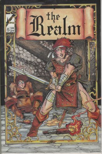 The Realm, Vol. 1 Rubaton |  Issue#5 | Year:1986 | Series:  | Pub: Arrow Comics |