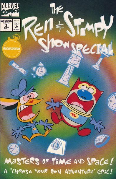 The Ren & Stimpy Show: Masters of Time and Space  |  Issue#3A | Year:1994 | Series:  | Pub: Marvel Comics