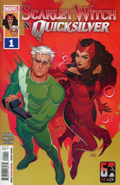 Scarlet Witch & Quicksilver  |  Issue#1A | Year:2024 | Series:  | Pub: Marvel Comics | Russell Dauterman Regular