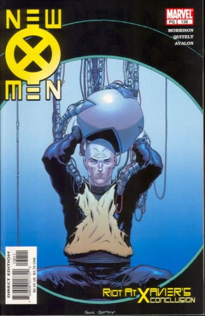 X-Men, Vol. 1 Riot At Xavier's, Part Four: The Prime Of Miss Emma Frost |  Issue#138A | Year:2003 | Series: X-Men | Pub: Marvel Comics | Frank Quitely Regular