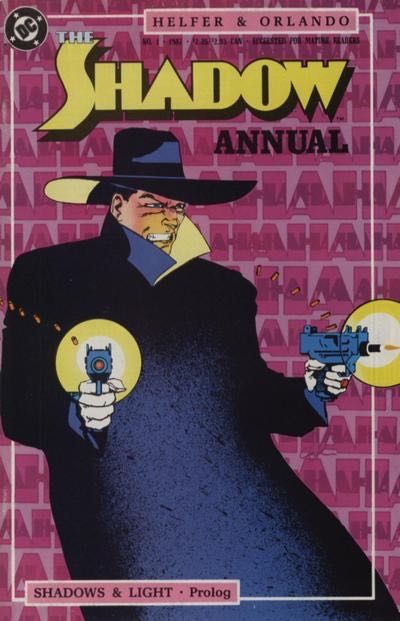 Shadow, Vol. 3 Annual Shadows & Light, Fragment Of The Sun |  Issue#1 | Year:1987 | Series: The Shadow | Pub: DC Comics |