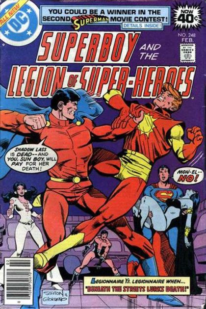 Superboy, Vol. 1 Beneath the Streets Lurks ... Death! |  Issue#248B | Year:1979 | Series: Superboy | Pub: DC Comics |