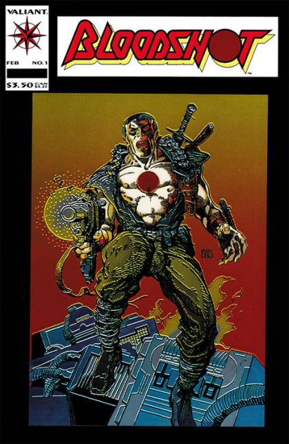 Bloodshot, Vol. 1 Blood of the Machine |  Issue#1 | Year:1993 | Series:  | Pub: Valiant Entertainment | First Printing