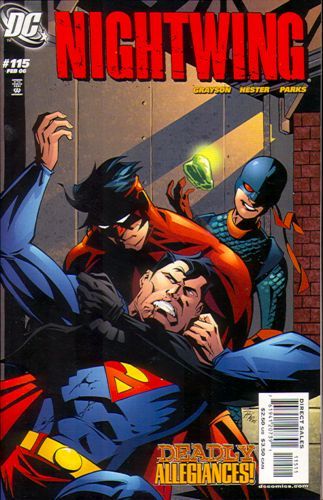 Nightwing, Vol. 2 No Fly Zone |  Issue#115A | Year:2005 | Series: Nightwing | Pub: DC Comics | Direct Edition