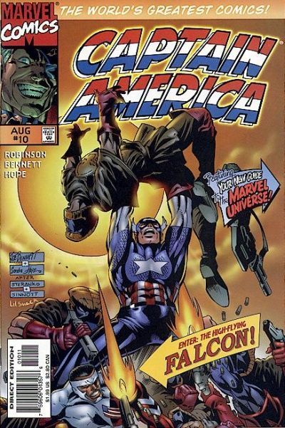 Captain America, Vol. 2 Serpents & Eagles |  Issue#10A | Year:1997 | Series: Captain America | Pub: Marvel Comics | Direct Edition