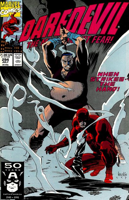 Daredevil, Vol. 1 The Infernal Mysteries |  Issue#294A | Year:1991 | Series: Daredevil | Pub: Marvel Comics | Direct Edition