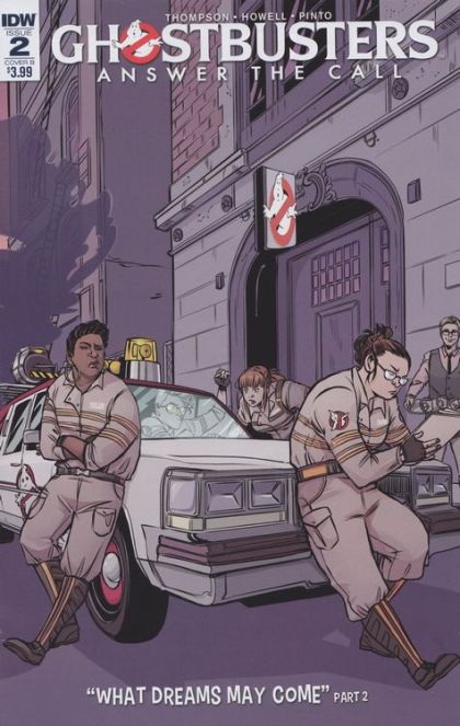 Ghostbusters: Answer The Call  |  Issue#2B | Year:2018 | Series:  | Pub: IDW Publishing | Variant Emma Vieceli Cover