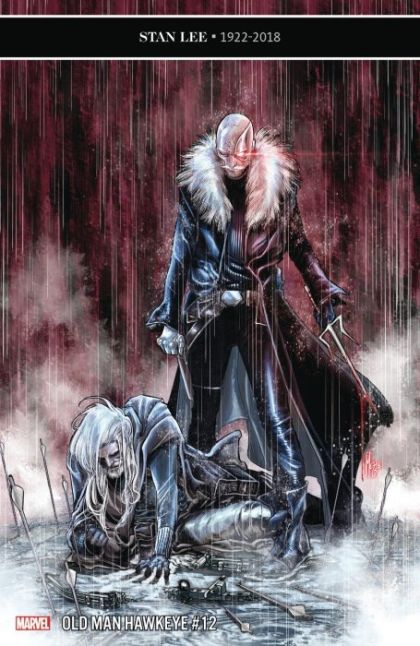 Old Man Hawkeye An Eye For An Eye, Justice Is Blind |  Issue#12A | Year:2018 | Series:  | Pub: Marvel Comics | Regular Marco Checchetto Cover