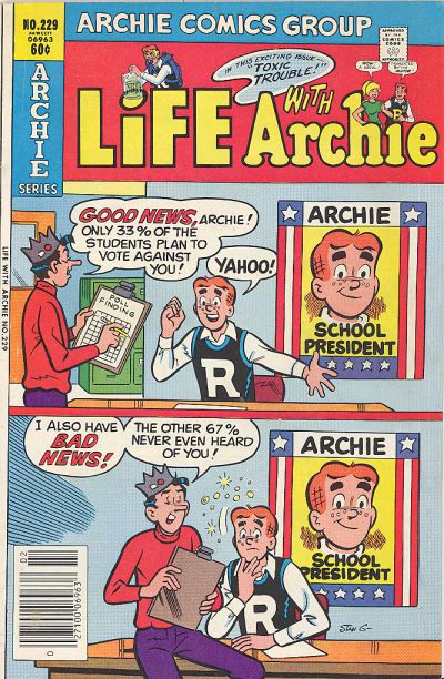 Life with Archie  |  Issue#229 | Year:1982 | Series:  | Pub: Archie Comic Publications |