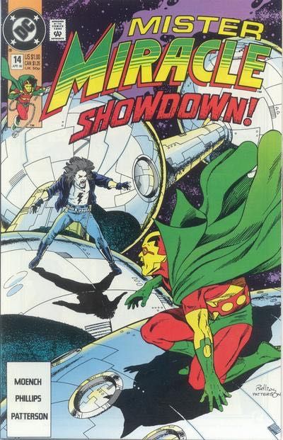 Mister Miracle, Vol. 2 Eating Pain |  Issue#14A | Year:1990 | Series: Mister Miracle | Pub: DC Comics | Direct Edition