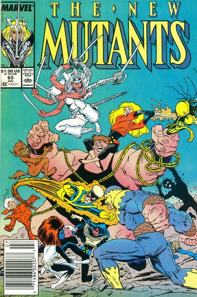 New Mutants, Vol. 1 Demons! |  Issue#65B | Year:1988 | Series: New Mutants | Pub: Marvel Comics |