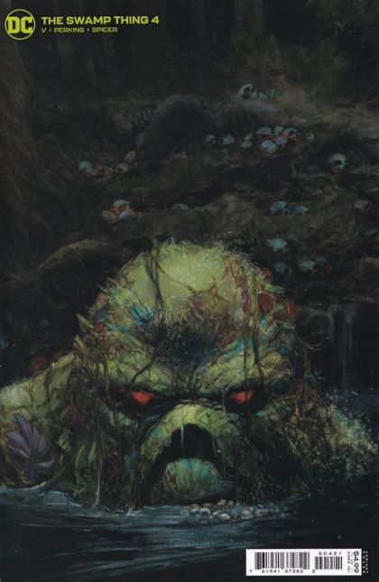 Swamp Thing, Vol. 7 My Green Amaranthine Part 2 |  Issue#4B | Year:2021 | Series:  | Pub: DC Comics | Gerardo Zaffino Card Stock Variant Cover