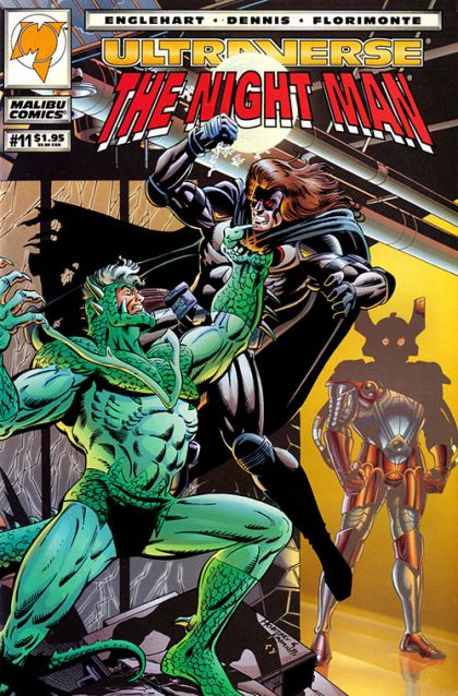 Night Man, Vol. 1 Turning On |  Issue#11 | Year:1994 | Series: Night Man | Pub: Malibu Comics |